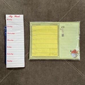 My Week Planner and Shopping List